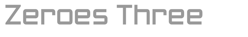 Zeroes Three