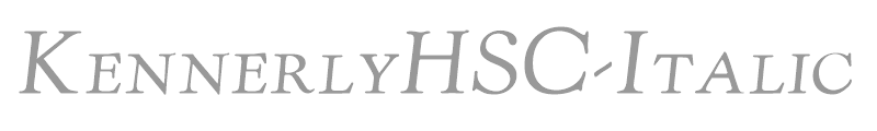 KennerlyHSC-Italic