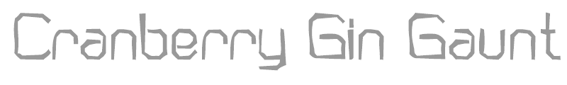 Cranberry Gin Gaunt