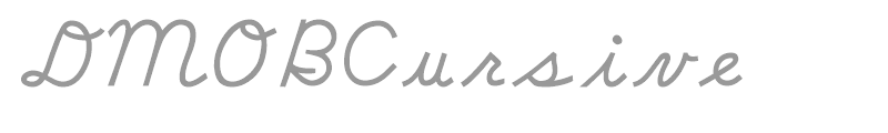 DMOBCursive