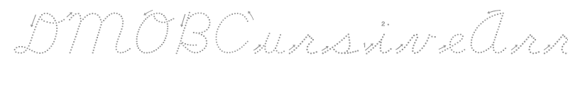 DMOBCursiveArrowDot