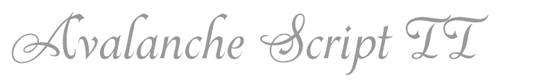 Avalanche Script TT