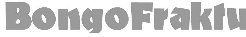 BongoFraktur