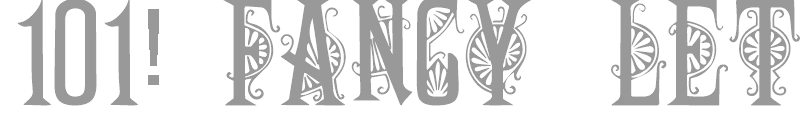101! Fancy Letterin'
