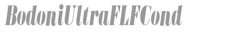 Bodoni Ultra