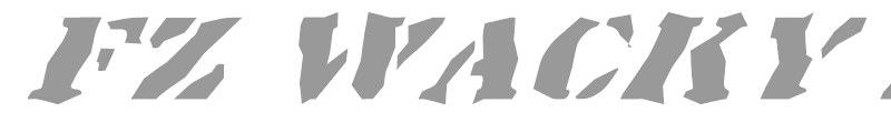 FZ WACKY 17 ITALIC