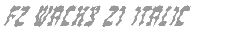 FZ WACKY 21 ITALIC