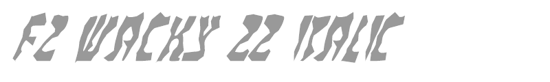 FZ WACKY 22 ITALIC