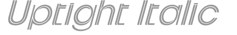 Uptight Italic