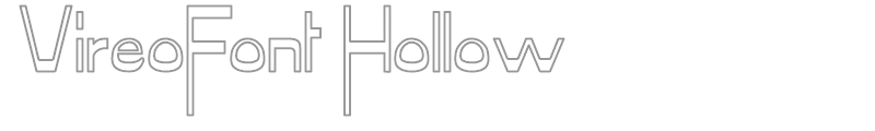 VireoFont Hollow