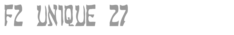 FZ UNIQUE 27