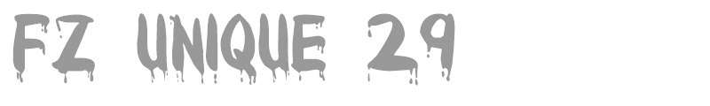 FZ UNIQUE 29