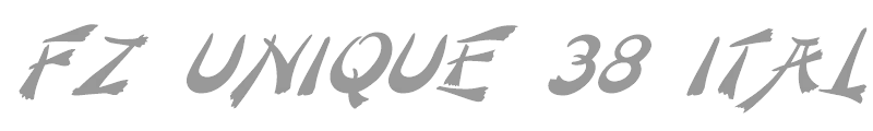 FZ UNIQUE 38 ITALIC