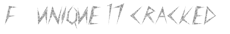 FZ UNIQUE 17 CRACKED