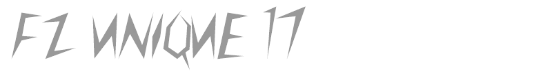 FZ UNIQUE 17