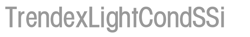 TrendexLightCondSSi