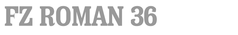 FZ ROMAN 36