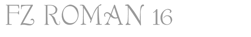 FZ ROMAN 16