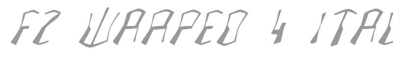 FZ WARPED 4 ITALIC