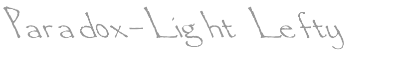 Paradox-Light Lefty