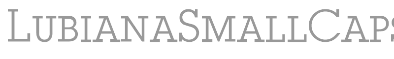 LubianaSmallCaps