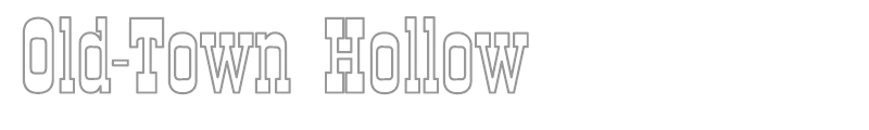 Old-Town Hollow