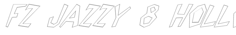 FZ JAZZY 8 HOLLOW ITALIC
