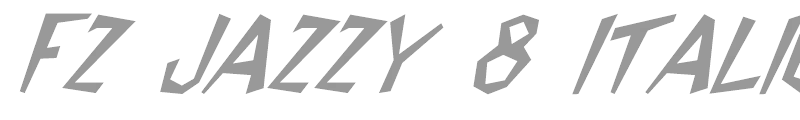 FZ JAZZY 8 ITALIC