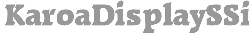 KaroaDisplaySSi