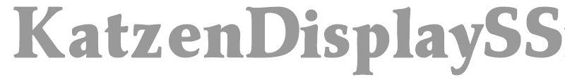 KatzenDisplaySSi