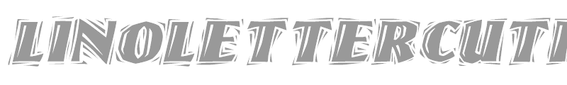 LinoLetterCutRagged