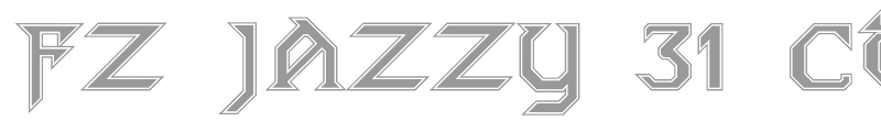 FZ JAZZY 31 CONTOUR
