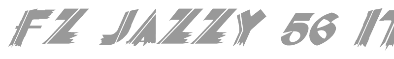 FZ JAZZY 56 ITALIC