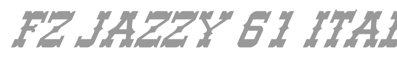 FZ JAZZY 61 ITALIC