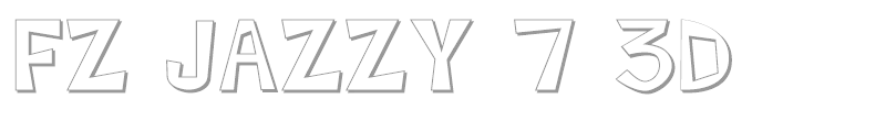 FZ JAZZY 7 3D