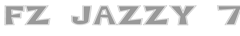 FZ JAZZY 7 CONTOUR EX
