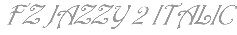 FZ JAZZY 2 ITALIC