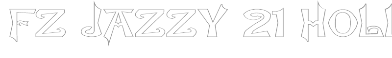 FZ JAZZY 21 HOLLOW EX