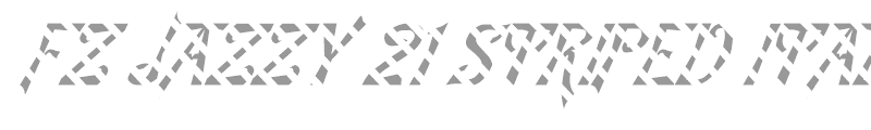 FZ JAZZY 21 STRIPED ITALIC