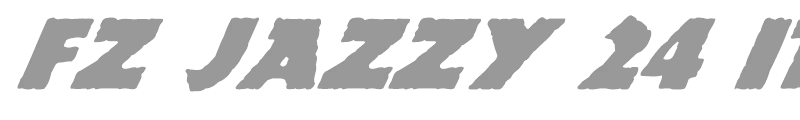 FZ JAZZY 24 ITALIC