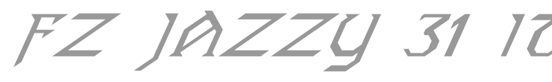 FZ JAZZY 31 ITALIC