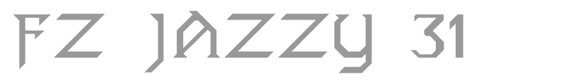 FZ JAZZY 31