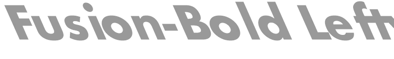 Fusion-Bold Lefty