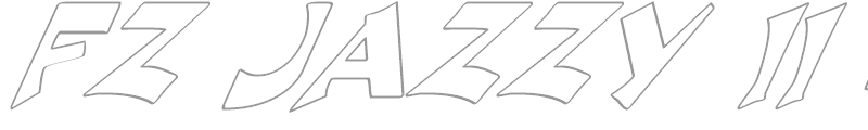 FZ JAZZY 11 HOLLOW ITALIC
