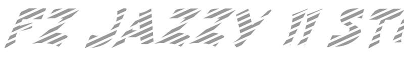 FZ JAZZY 11 STRIPED ITALIC