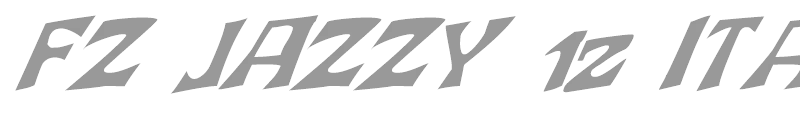 FZ JAZZY 12 ITALIC