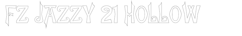 FZ JAZZY 21 HOLLOW