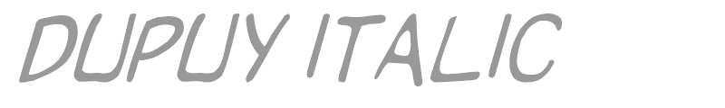 Dupuy Italic