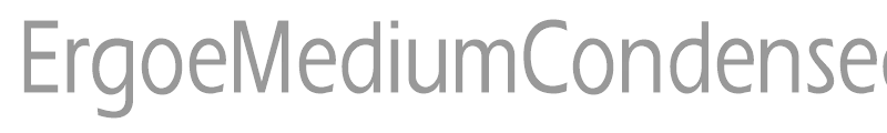 ErgoeMediumCondensed