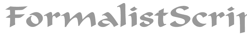 FormalistScriptWide